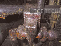 Asphalt Bitumen Cement Removal - Dry ice blasting